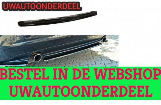 Alfa Romeo 159 Centre Rear Splitter 3.2 1.9 Jtd Spoiler - 1