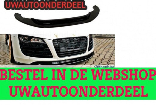 Audi R8 Voorspoiler spoiler Carbon Roadster Pianolak RS - 1