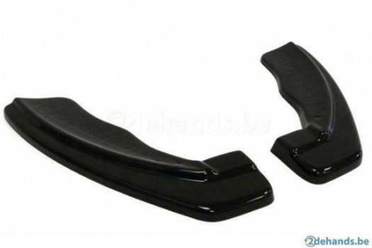 Ford Focus 2 RS Rear Side Splitters Carbon Piano - 6