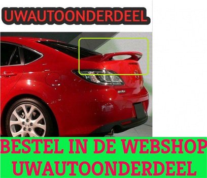 Mazda 6 MK2 2007 t/m 2012 Achterklep spoiler - 1