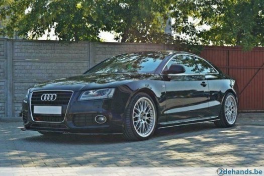 Audi A5 S-Line S Line S5 Sideskirt Diffuser Carbon Pianolak - 8