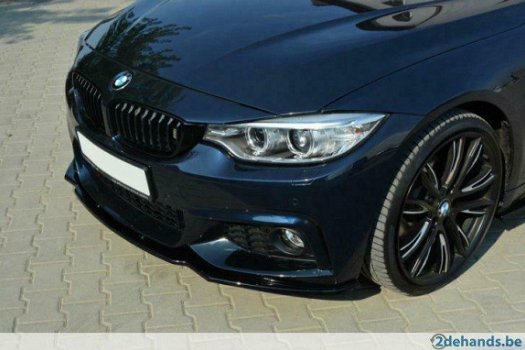 Bmw 4 Serie F32 Coupe Met M Pakket M4 M3 Voorspoiler Spoiler - 5