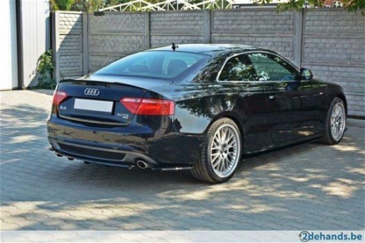 Audi A5 S-Line S Line Centre Rear Splitter (verticale streep - 6