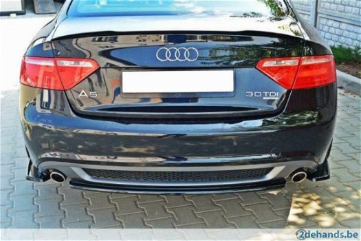 Audi A5 S-line S Line S5 Rear Side Splitters - 3