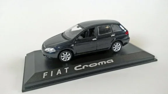 1:43 Norev 2013 Fiat Croma wagon metallic grijs - 1