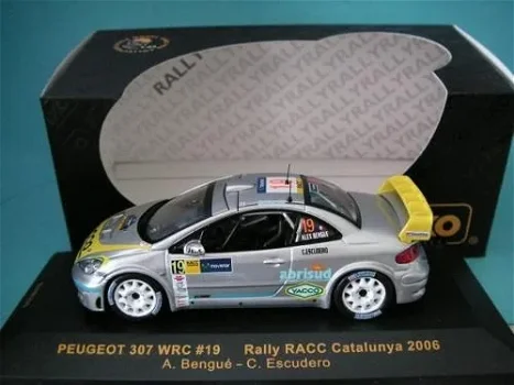 1:43 IXO Peugeot 307 WRC Rally Catalonië 2006 - 1