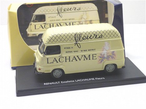 1:43 Eligor Renault Estafette Publicitaires hoog dak - 1