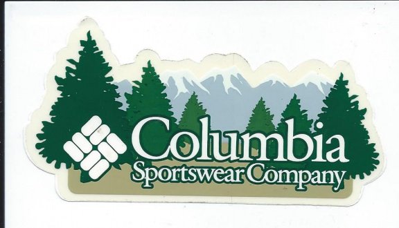sticker Columbia - 1