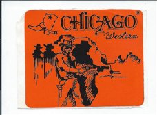 sticker Chicago Western