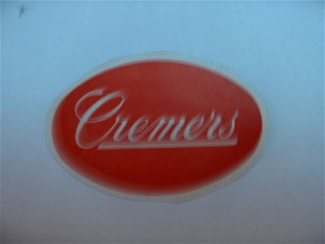 sticker Cremers wafels - 1