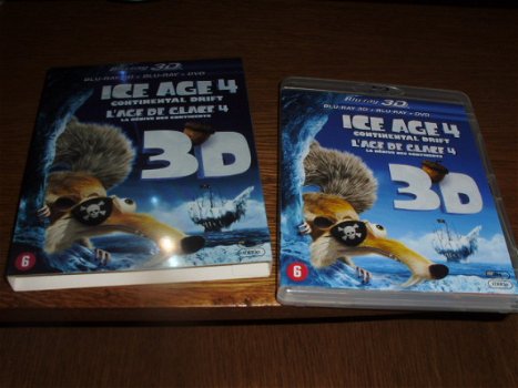 3D & 2D blu-ray ice age 4 - 1