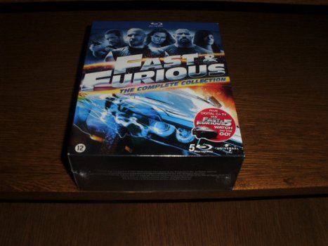 Blu-ray box fast and the furious 1,2,3,4 & 5 - 1
