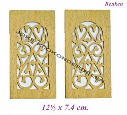 === 2 Galmgat ornamenten = nieuw === 33818 B