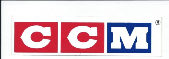 sticker CCM - 1