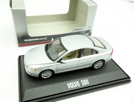 1:43 Motorart Volvo S80 2007 silver metallic - 0