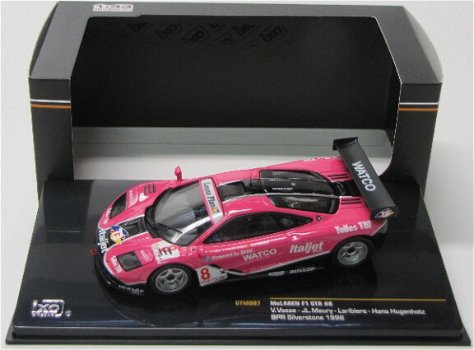 1:43 Ixo McLaren f1 gtr #8 bpr Silverstone 1996 GTM087 - 3