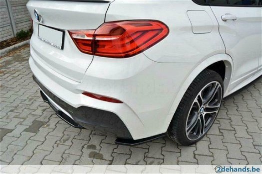 Bmw X4 F26 M Pakket Rear Side Splitters - 5