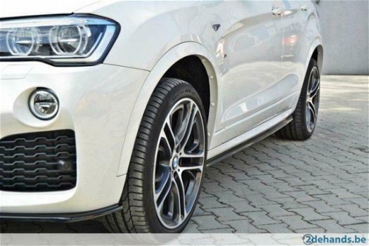 Bmw X4 F26 M pakket Sideskirt Diffuser - 5