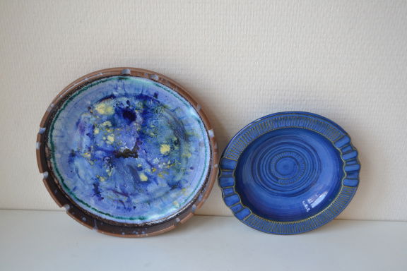 Vintage asbakken Italy en Nederlands keramiek. - Afbeelding 2
