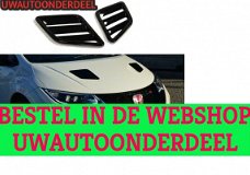 Honda Civic Type R Motorkap Luchthappers / Ventilatie