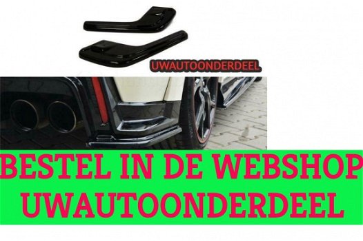 Honda Civic Type R Rear Side Splitters - 1