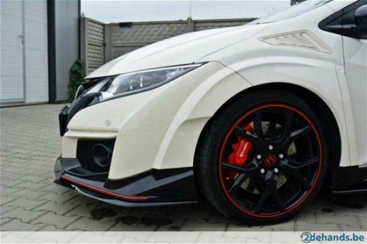 Honda Civic Type R Versie 2 Voorspoiler spoiler - 2