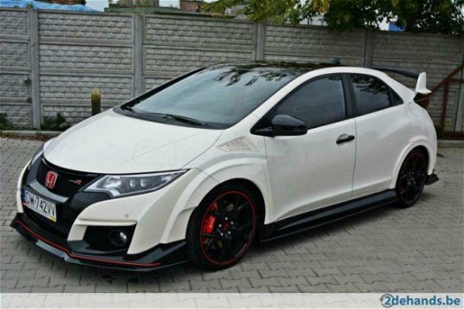 Honda Civic Type R Versie 2 Voorspoiler spoiler - 4