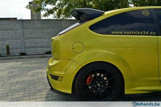 Ford Focus MK2 RS Achterklep Dakspoiler Spoiler extention - 3