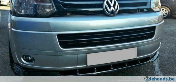 VW T5 Transporter Voorspoiler Spoiler V1 - 2