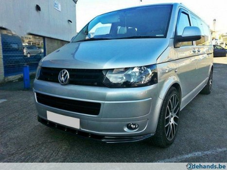 VW T5 Transporter Voorspoiler Spoiler V1 - 6