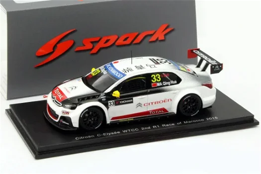 1:43 Spark Citroen C-Elysee #33 WTCC Marocco 2015 - 0