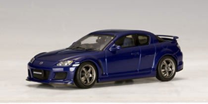 1:43 Autoart Mazda Speed RX-8 startblue 55932 - 2