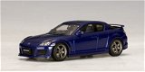1:43 Autoart Mazda Speed RX-8 startblue 55932 - 2 - Thumbnail