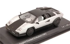 1:43 WhiteBox Lamborghini Countach Evoluzione 1987