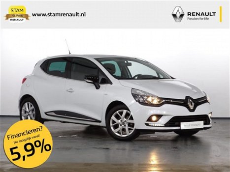 Renault Clio - TCe 90pk Limited Navig., Airco, Cruise, Lichtm. velg - 1