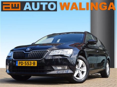 Skoda Superb Combi - 1.6 TDI EURO 6 Business, NL Auto, 1e Eig, Trekhaak, Do.Glas, Pdc, Gr.Navi, Clim - 1