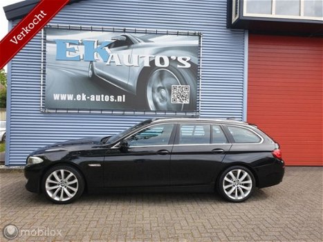 BMW 5-serie Touring - F11 523i High-Exe Automaat. Leer, Navi, Tr.haak, 19inch - 1