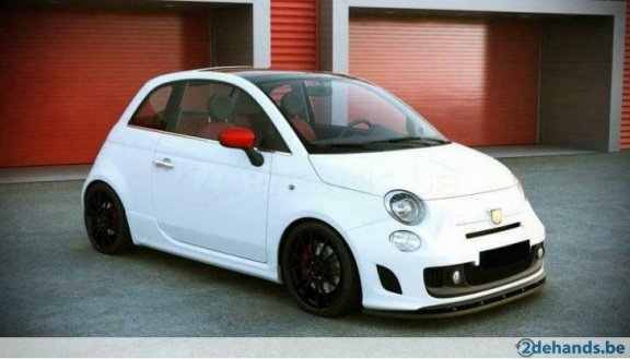 fiat 500 500c abarth / esseesse voorspoiler spoiler - 4