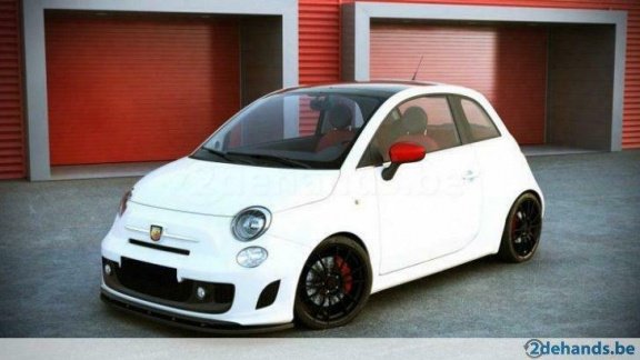 fiat 500 500c abarth / esseesse voorspoiler spoiler - 5