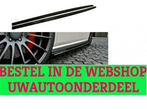 Volkswagen Polo 6C GTI Sideskirt Diffuser WRC DSG - 1