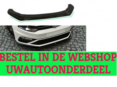 VW Polo 6C GTI Voorspoiler Spoiler Versie 2 WRC DSG - 1