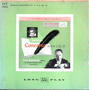 Arthur Rubinstein - Beethoven*, Arthur Rubinstein, The Royal Philharmonic Orchestra, Sir Thomas Be - 1