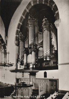 Interieur Hervormde Kerk Schagen