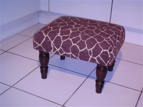 Stuk stof 60x70cm voor footstool - (06/6) - NIEUW !! - 2