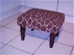 Stuk stof 60x70cm voor footstool - (06/6) - NIEUW !! - 2 - Thumbnail