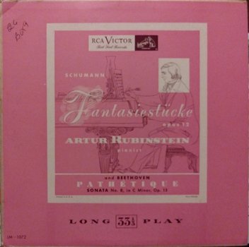 Artur Rubinstein - Schumann*, Beethoven*, Artur Rubinstein* ‎– Fantasiestücke, Op. 12 / Pathetique - 1