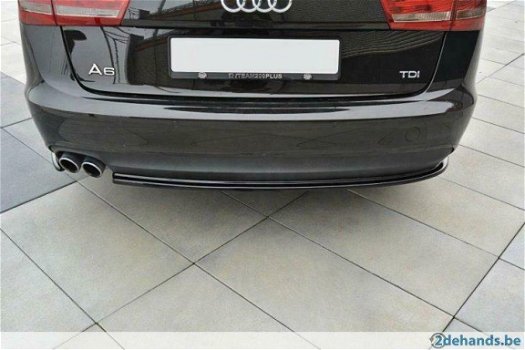 Audi A6 C7 Avant Rear Side Splitters - 3