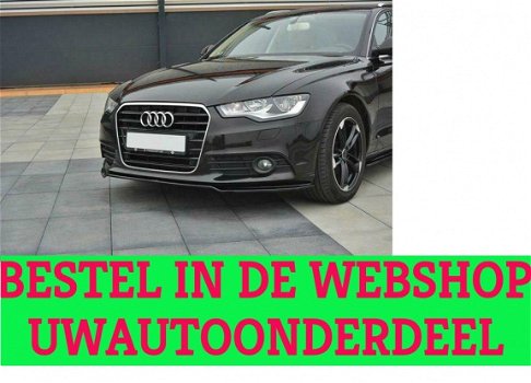 Audi A6 C7 Versie 1 Voorspoiler spoiler - 1