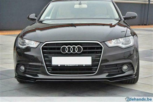 Audi A6 C7 Versie 1 Voorspoiler spoiler - 2