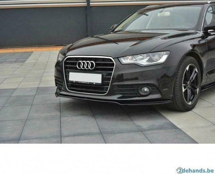 Audi A6 C7 Versie 1 Voorspoiler spoiler - 6